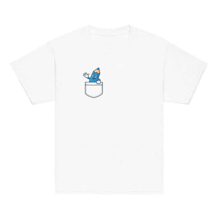 Camiseta infantil de Arty – El lápiz en el bolsillo